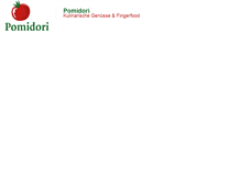 Tablet Screenshot of pomidori.de